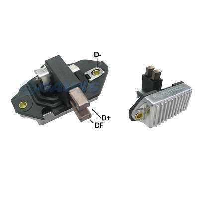 Retificador, 90A, Diodos Avalanche 3x35A, M8x30 B+ Parafusos