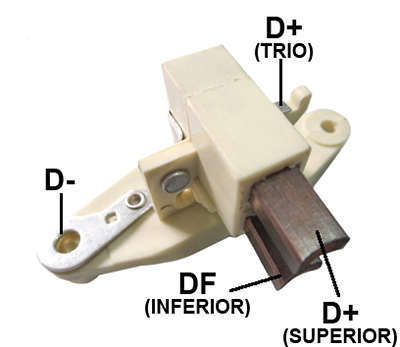 Retificador, 90A, 8X35A Diodo Avalanche