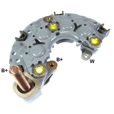 Retificador, 130A, Diodos Avalanche 8x35A, B+: M8X36mm