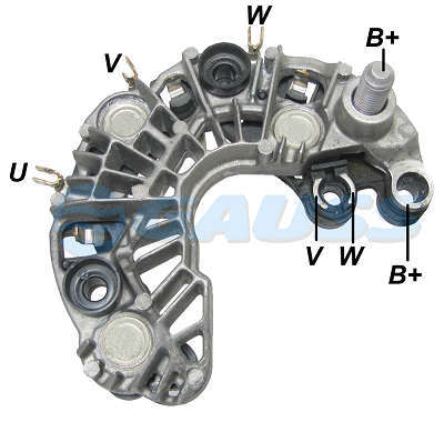 Retificador, 90A, 6X35A Diodo Avalanche