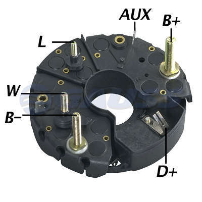 Retificador, 105A, Diodos 8x35A 3x35A Trio diodo
