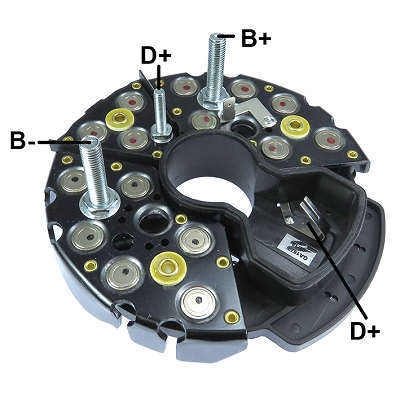 Retificador, 140A, Diodos 12x50A 3x35A trio Diodo