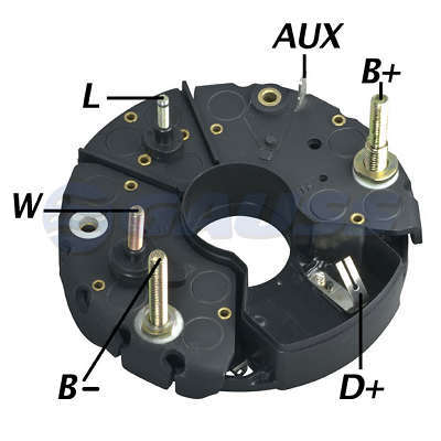 Retificador, 105A, Diodos 8x35A 3x35A Trio diodo