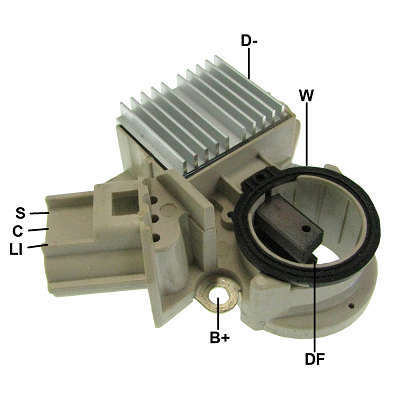 Retificador, 100A, 6x35A Diodo Avalanche, B+: M8x30