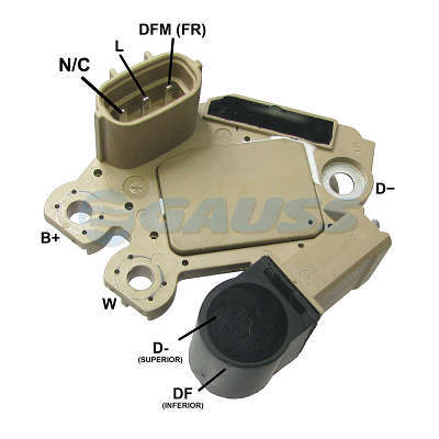 Retificador, 105A, 3x35A Diodo Avalanche