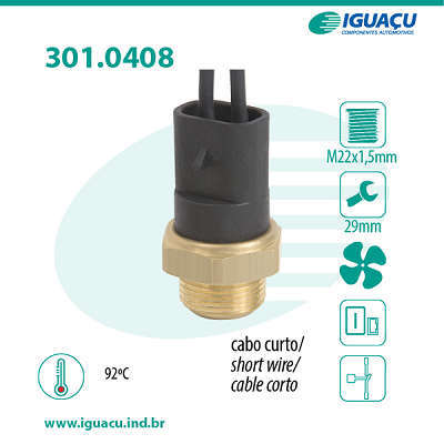 Termo-Interruptor do Radiador