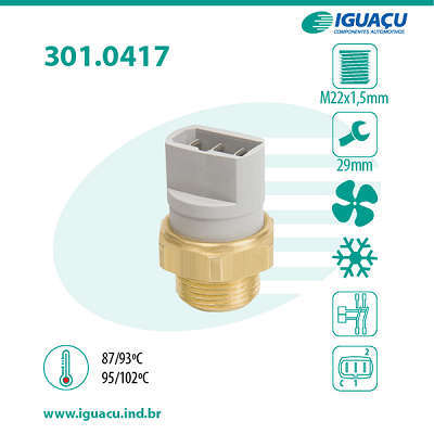 Termo-Interruptor do Radiador