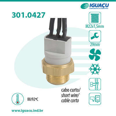 Termo-Interruptor do Radiador