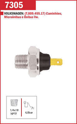 Interruptor de Alarme de Freio