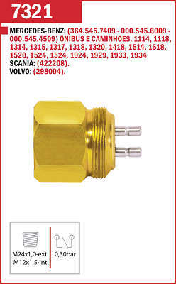 Interruptor de Alarme de Freio