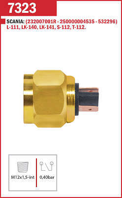 Interruptor de Alarme de Freio