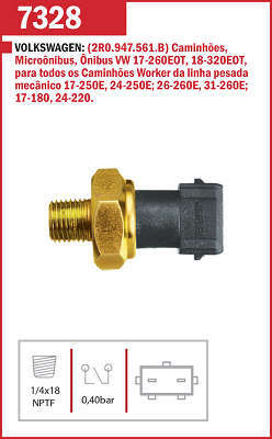 Interruptor de Alarme de Freio