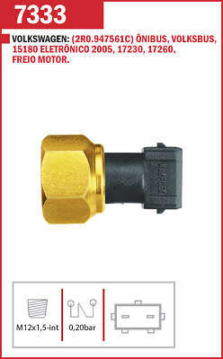 Interruptor de Alarme de Freio