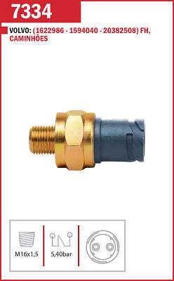 Interruptor de Alarme de Freio