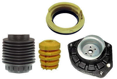 KIT DO AMORTECEDOR SUSPENSÃO DIANTEIRA (01 LADO - COMPLETO)