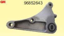 SUPORTE VERTICAL DO COXIM TRAS. DO CAMBIO AUTOM.