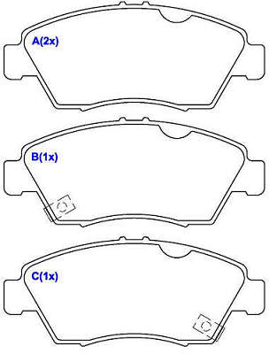 Pastilha de Freio - SUMITOMO - 136,0 x 57,0 x 16,5