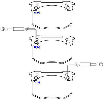 Pastilha de Freio - BENDIX - 105,2 x 65,2 x 17,5