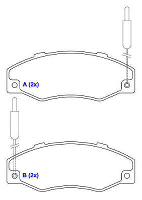 Pastilha de Freio - BENDIX - 122,8 x 48,0 x 16