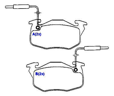 Pastilha de Freio - BENDIX - 105,1 x 54,4 x 17,5