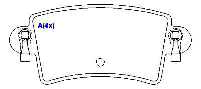 Pastilha de Freio - GIRLING / BOSCH - 115,8 x 51,2 x 16,5