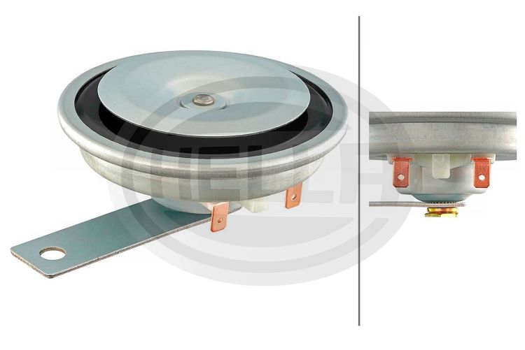 Buzina Universal 24V, 72W, 115dB, IP65