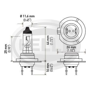 Lampada H7 12V 55W HP 2.0