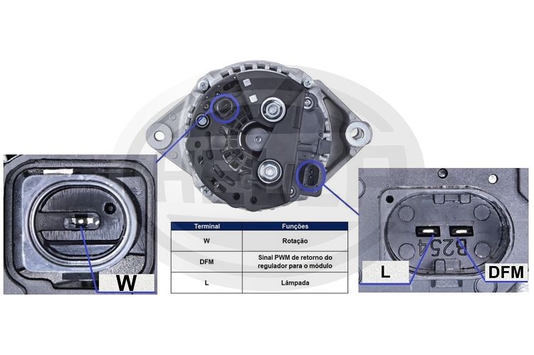 Alternador - VW 15T-SERIE 15.210 6.10 Tca 2007/...