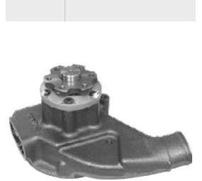 Bomba Dagua P/Motores Om 352/352A 6 Cil Tds.