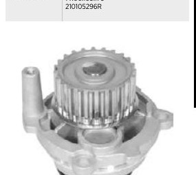 Bomba De Agua Importada Audi A3, Golf 1.6 99/04