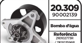 Bomba Dagua Livina/Grandlivina/Sentra/Tida/Fluence