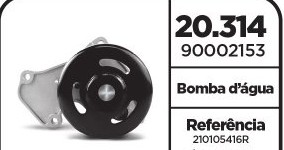 Bomba Dagua Renault Kwid