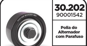 Polia Do Alternador Com Parafuso