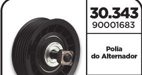 Polia Do Alternador Com Parafuso