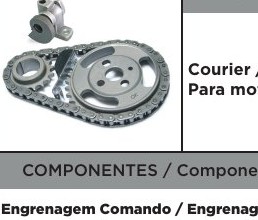 Kit De Distribuicaocom Tensor Courier/Fiesta/Ka