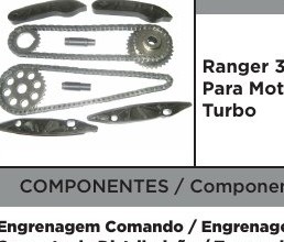 Kit De Distribuicao Ranger 3.0 2005/2012