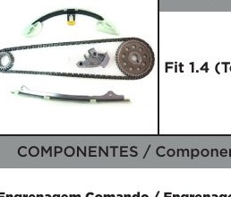 Kit De Distribuicao Completo Fit 1.4