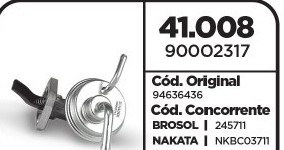 Bomba Combustivel A/C 10/20 2.5 76/84 Gas/Alc