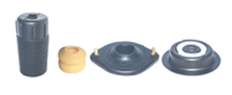 Kit amortecedor/Susp. diant. (Suporte, assento c/ rol. INA, bat. e coifa)