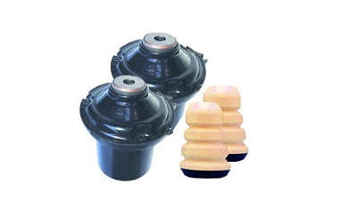 Kit do amortecedor/Suspensão dianteira (Batente e localizador c/ rolamento)